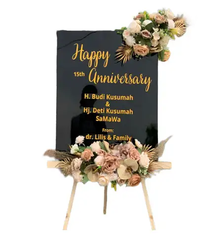 Papan Bunga Akrilik Kunjeng