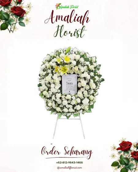 Krans Bunga Duka Kunjeng